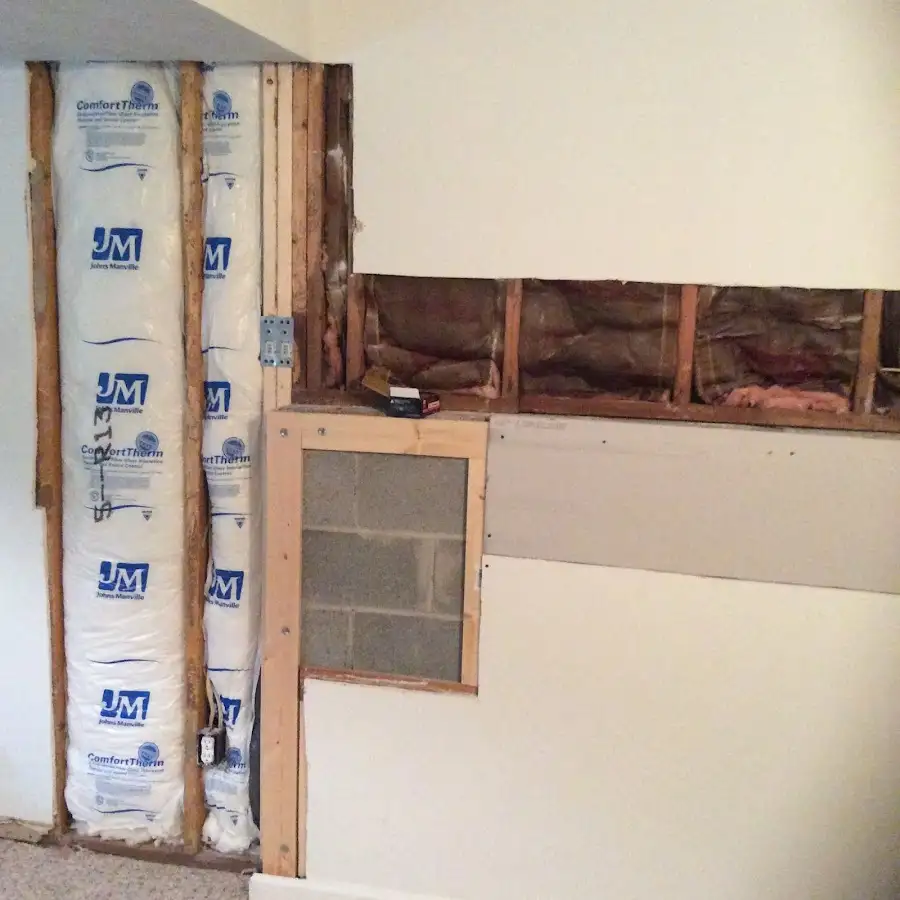 Wall insulation replacement during Contents Cleaning & Restoration in Ellensburg